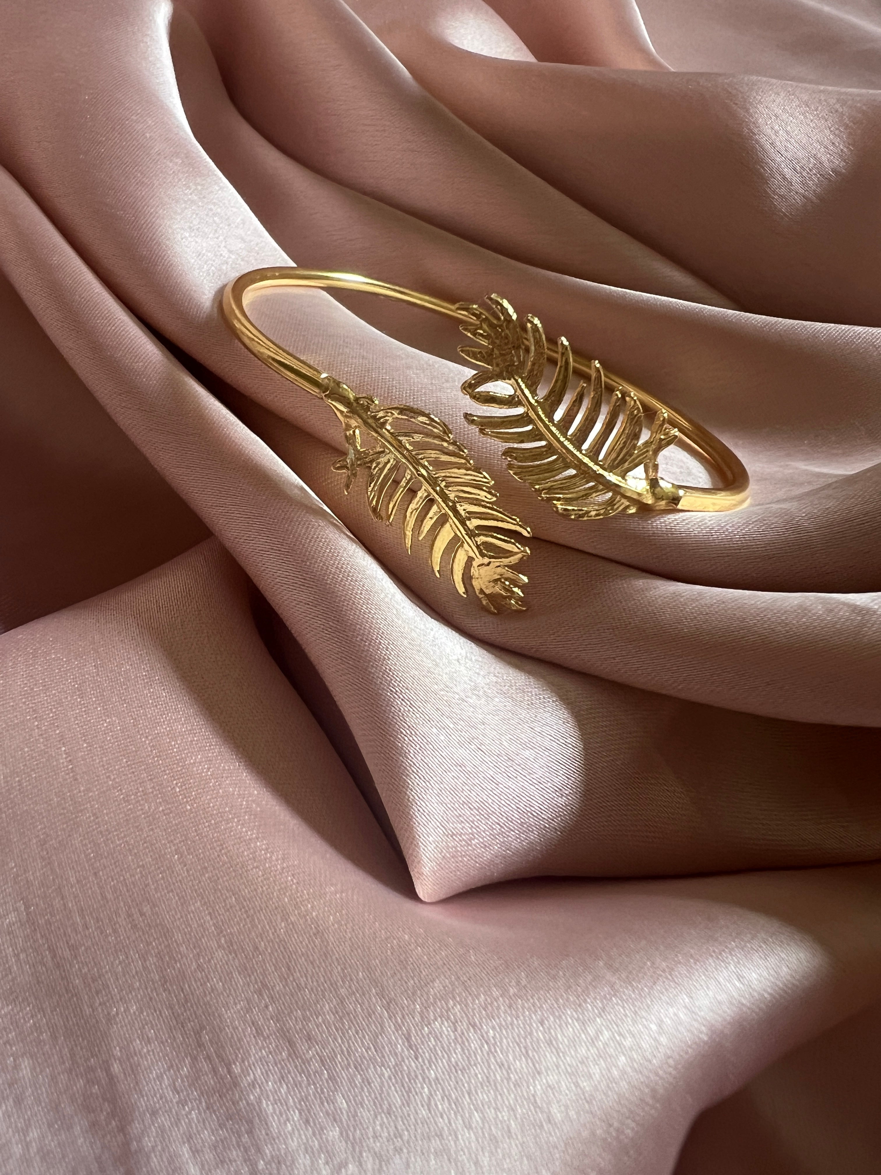 Leaf of Gold Cuff