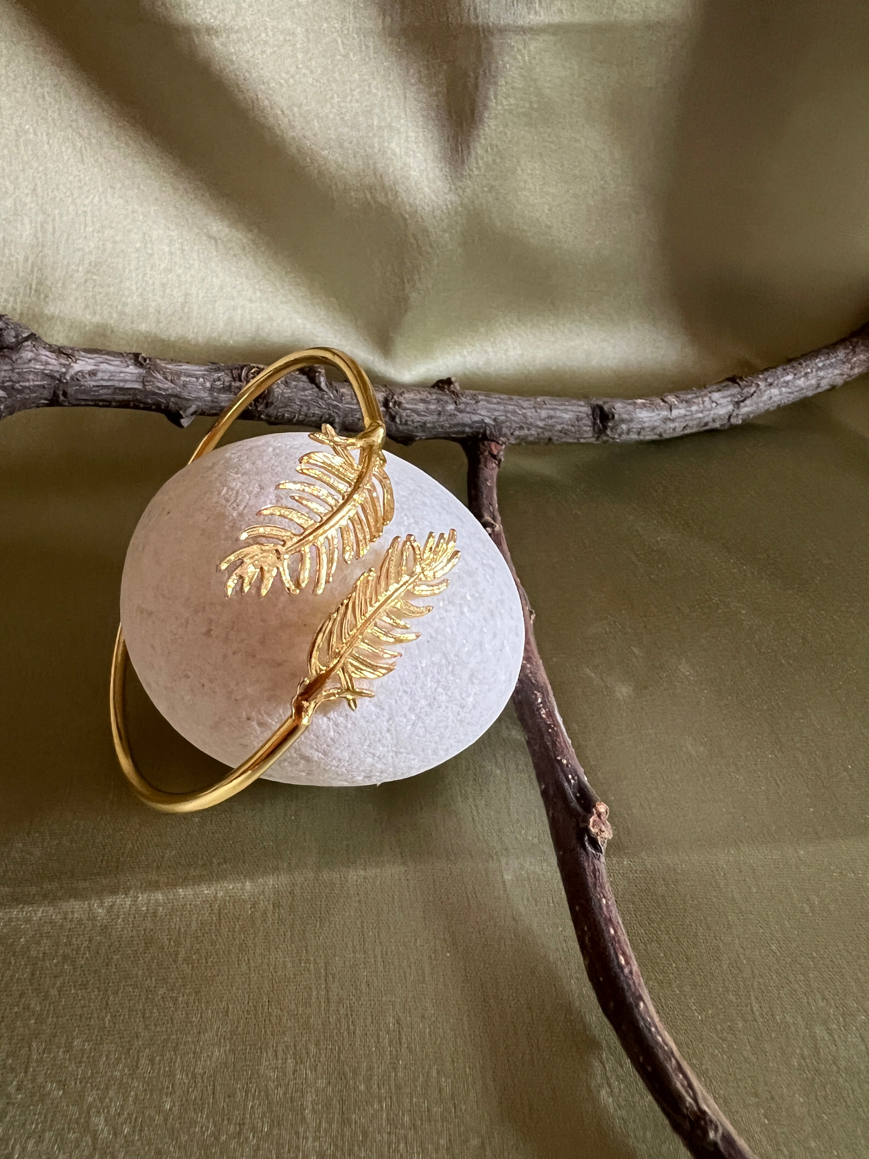 Leaf of Gold Cuff