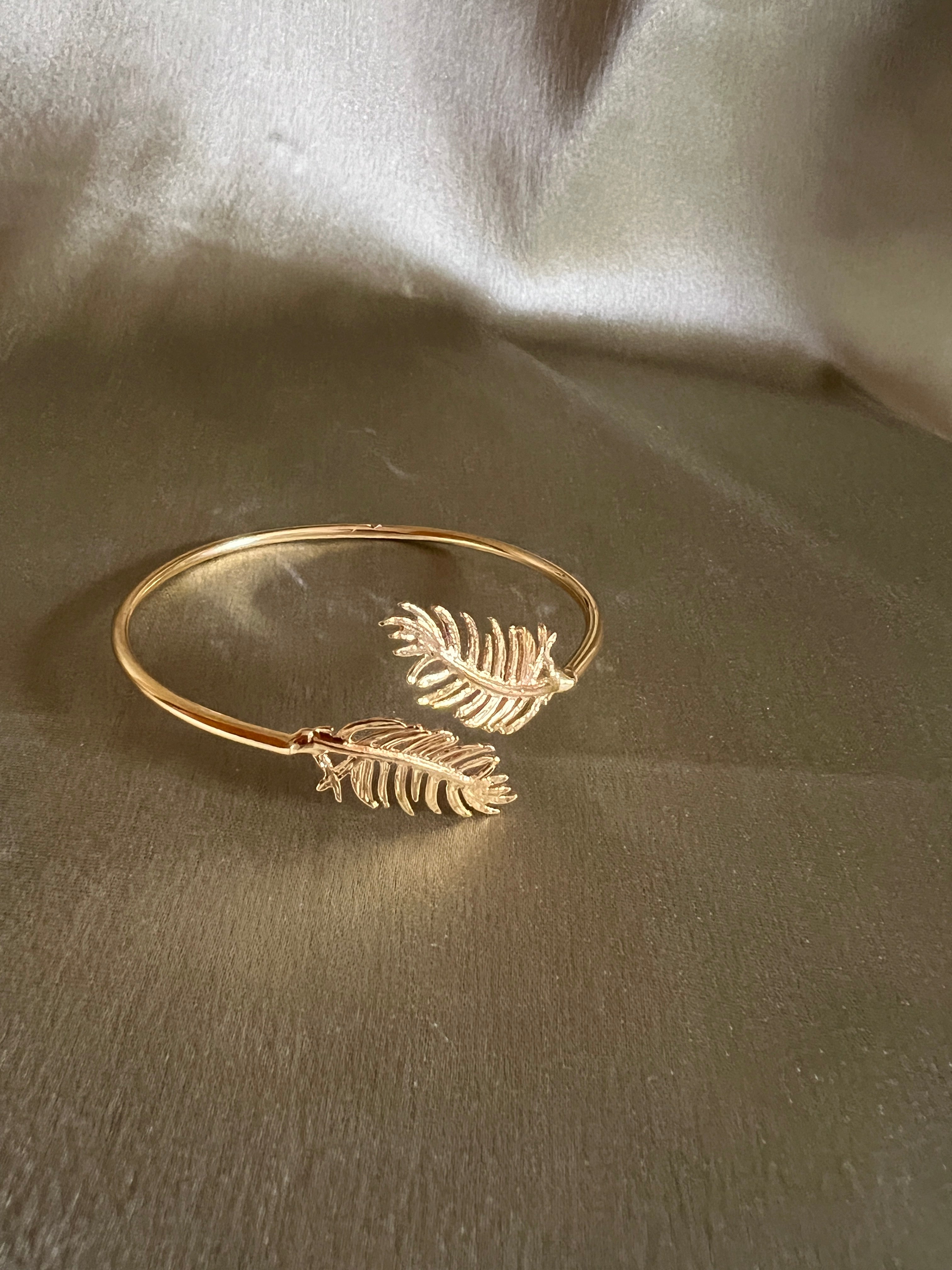 Leaf of Gold Cuff