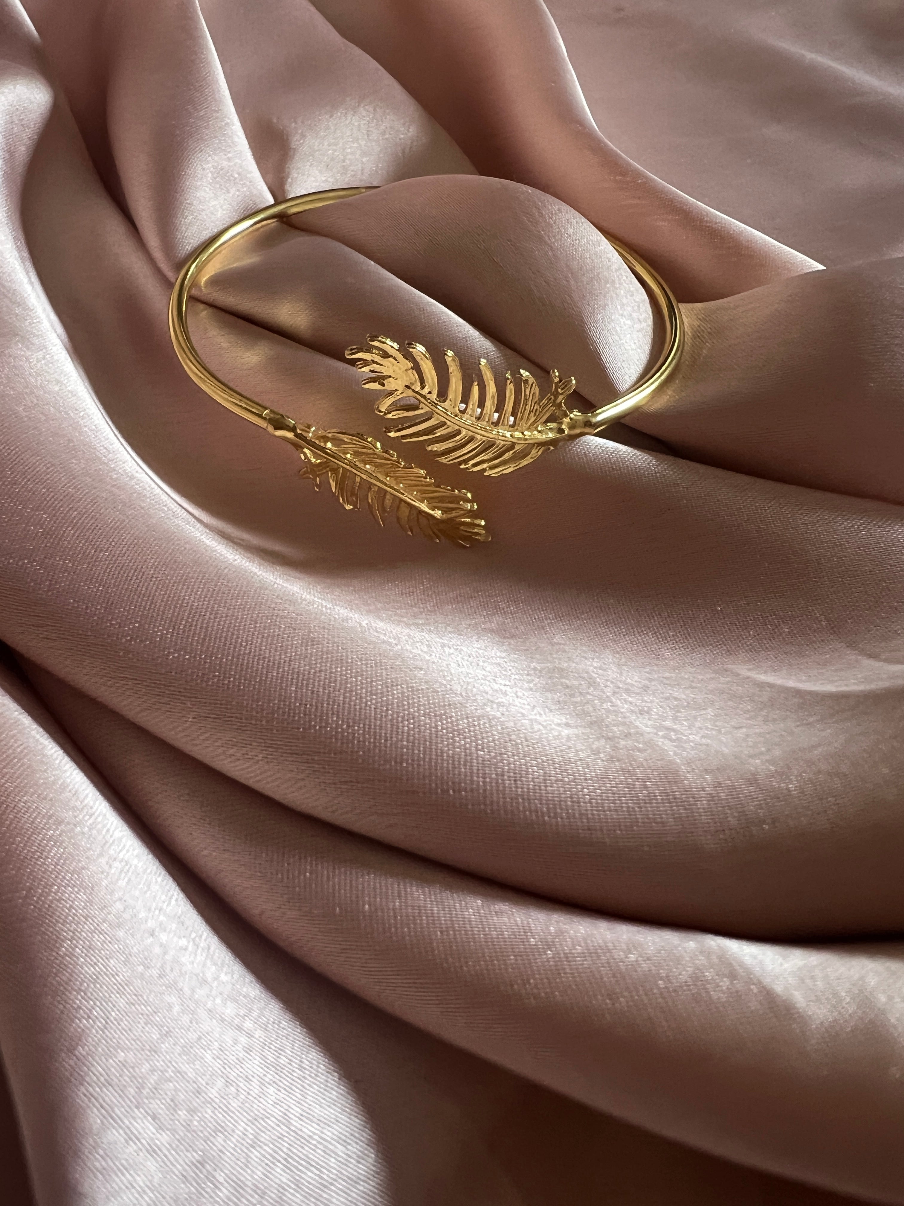 Leaf of Gold Cuff